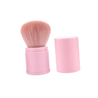 minkissy Flexible Loose Powder Makeup Face Powder Applicators Cosmetic Supplies Pink Makeup Brush