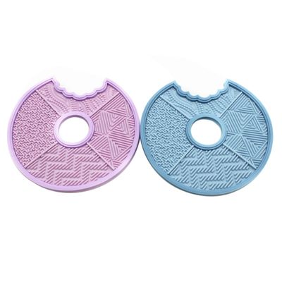 minkissy 2pcs Silicone Brush Efficient Makeup Tool for Deep Cleaning Brushes Simple Structure Gentle Scrub Design for Home Beauty Salon Use