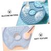 minkissy 2pcs Silicone Brush Efficient Makeup Tool for Deep Cleaning Brushes Simple Structure Gentle Scrub Design for Home Beauty Salon Use view 3