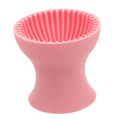Angoily Cosmetic Brush Cleaner Cup Portable Makeup Brush Silicone for Home and Travel