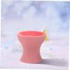Angoily Cosmetic Brush Cleaner Cup Portable Makeup Brush Silicone for Home and Travel view 3