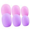 BIUDECO 6pcs Kawaii Makeup Brush Holder Case Brush Covers Silicone Travel Makeup Sleeves view 1