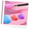 BIUDECO 6pcs Kawaii Makeup Brush Holder Case Brush Covers Silicone Travel Makeup Sleeves view 3