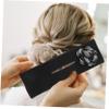 Angoily 4pcs Flower Bun Maker Twisted Hair Bun Shaper for Women and Girls Elegant Floral Design Hair Accessories view 4