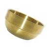 Angoily Men's Shaving Supply Face Wash Bowl Polished Edge Easy Clean Stainless Steel Bowl view 1