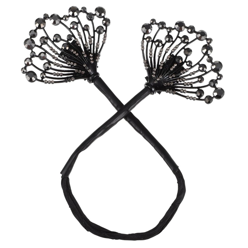 balacoo Fashionable Hair Bun Maker Clip Elegant Floral Design Easy to Use Hair Accessory for Stylish Updos Durable Versatile for Daily Outfits and Occasions