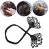 balacoo Fashionable Hair Bun Maker Clip Elegant Floral Design Easy to Use Hair Accessory for Stylish Updos Durable Versatile for Daily Outfits and Occasions view 3