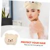 BIUDECO Quick-Drying Fleece Hair Towel Wrap Convenient and Absorbent Towel for Wet Hair Reduces Frizz and Breakage for Daily Use Travel Bathing and Makeup view 3