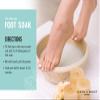 CARON & DOUCET Tea Tree Oil Foot Soak with Epsom Salt and Dead Sea Salt - Natural - Soothes Sore & Tired Feet, Helps Reduce Foot Odor Scent, Softens Calluses - 2lb view 3