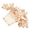 Angoily Wedding Hair Comb for Bride and Rhinestone Side Comb Accessories for Parties and Easy to Use for Weddings Birthdays and Special Occasions view 1