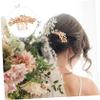 Angoily Wedding Hair Comb for Bride and Rhinestone Side Comb Accessories for Parties and Easy to Use for Weddings Birthdays and Special Occasions view 4
