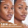 Kosas Revealer Concealer - Medium Coverage Makeup with Hyaluronic Acid, Conceals Dark Circles Under Eyes, Dark Spots and Blemishes + Brightens, Hydrates, Long-Lasting & Vegan, (Tone 7.8 N) view 2