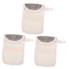 BIUDECO 3pcs Exfoliating Soap Pouches Bar Soap Bag for Shower Bathing Bathroom Accessories view 1