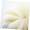 NOLITOY 3pc Pumpkin Bath Ball Set Soft Mesh Shower Balls for Gentle Cleaning Includes Hanging Rope view 2