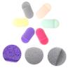 Housoutil 6pcs Facial Cleansing Sponges for Makeup Removal Soft and Reusable Face Wash Pads Handheld Facial Cleanser for Deep Cleansing and Gentle Exfoliation view 4