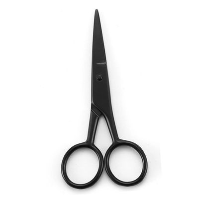 minkissy 2pcs Multifunctional Beard Styling Scissors Hairdressing Tool for Men Random for Beard Care Trimming and Grooming