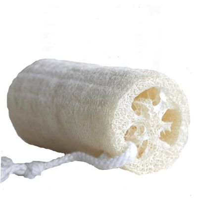 NOLITOY 3pcs Natural Loofah Bathing Brush Exfoliating Brush Luffa Sponges for Daily Skin Care Shower Loofah for Men Women