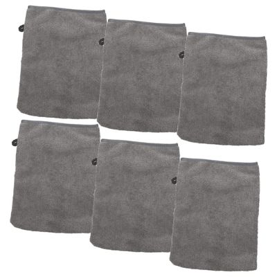 MERRYHAPY 6pcs Facial Cleaning Gloves Microfiber Face Scrubbing Mitts for Makeup Removal Deep Cleansing and Comfortable Skin Care Portable Design for Easy Use and Travel