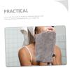 MERRYHAPY 6pcs Facial Cleaning Gloves Microfiber Face Scrubbing Mitts for Makeup Removal Deep Cleansing and Comfortable Skin Care Portable Design for Easy Use and Travel view 3