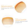 Angoily 10pcs Plastic Haircut Combs Teeths Barber Comb for Salon Home Use Huge Pick view 3