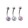 COLLBATH 15pcs Navel Ring Piercing Set 14g Steel High Polished Comfortable for Daily Use for Piercing Random Color view 4