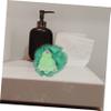Angoily 2pcs Christmas Bath Holiday Shower Poufs for Skin Exfoliation Fun Santa Tree Design for Boys and Girls Bathing for Relaxation and Cleansing view 4
