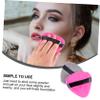 NOLITOY 4pcs Makeup Women's Cosmetic Soft and Washable Powder Water Drop Shape for Loose Powder view 4