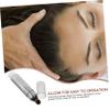 NOLITOY Scalp Applicator Oil Bottle with Dropper and Brush for Hair Growth Gentle Scalp Massage Comb for Essential Oils and Serums Suitable for All Ages Transparent Black Design view 2