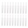 minkissy 20pcs Mini Eyebrow and Makeup Brushes Portable Multi-use Applicators for Lips Eyes and Interdental Care Smooth Handle Design for Comfortable to Hold view 1