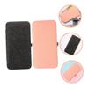 Angoily 2pcs Eyebrow Tweezers Travel Set Storage Case for Lash Extensions Portable Sturdy view 2