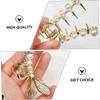 Beatifufu Stylish Pearl Hairpin Hair Clips for Women Hair Pins for Buns Fish Tail Clip Elegant Lady Headdress view 2