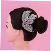 Angoily Bridal Rhinestone Flower Hair Comb Clip Elegant Accessories for Weddings Proms Special Occasions for Brides and Bridesmaids Adds Charm to Any Look view 4