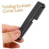 NOLITOY Folding Eyelash Comb and Lash Separator for Women Dual Sided Brow Brush Flexible Bristles for Mascara Application and Eyebrow Grooming Portable Beauty Tool for Travel and Home Use view 4