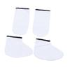 Mipcase 2pairs Paraffin Wax Therapy Gloves and Booties Cotton Insulated Mitts for Hand and Treatment Cozy and Washable for Nourishing Skin and Relaxation view 1