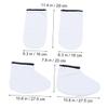 Mipcase 2pairs Paraffin Wax Therapy Gloves and Booties Cotton Insulated Mitts for Hand and Treatment Cozy and Washable for Nourishing Skin and Relaxation view 2