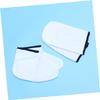 Mipcase 2pairs Paraffin Wax Therapy Gloves and Booties Cotton Insulated Mitts for Hand and Treatment Cozy and Washable for Nourishing Skin and Relaxation view 4