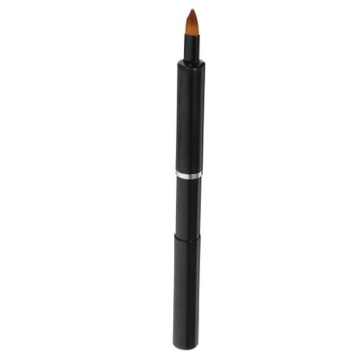 Angoily Lip Brush Applicator for Women Portable Dual-ended Makeup Tool for Lipstick Lip Gloss Eye Shadow Versatile Cosmetic Brush for Travel Daily Use Easy to Hold Store