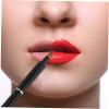 Angoily Lip Brush Applicator for Women Portable Dual-ended Makeup Tool for Lipstick Lip Gloss Eye Shadow Versatile Cosmetic Brush for Travel Daily Use Easy to Hold Store view 3