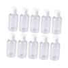 Mipcase 10pcs Refillable Travel Bottle Press Containers for Shampoo Lotion Face Wash Random view 1