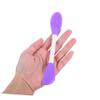 Angoily 3pcs Silicone Handhold Cleaning Brush Face Brush Double Head Facial Cleaner view 4
