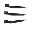 Angoily 3pcs Carbon Steel Eyebrow Tweezers Makeup Tool Brow Kits for Women Portable Eyebrow Clamps Makeup Tweezers Set view 1