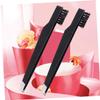 Angoily 3pcs Carbon Steel Eyebrow Tweezers Makeup Tool Brow Kits for Women Portable Eyebrow Clamps Makeup Tweezers Set view 3