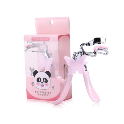 Angoily Skid Handle Eyelash Curler Eyelashories Mini Lash Curler for Women Random Color