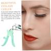 Angoily Skid Handle Eyelash Curler Eyelashories Mini Lash Curler for Women Random Color view 3