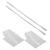 Beatifufu 2pcs Handheld Makeup Mixing Plates with Spatulas Color Mixing Tools for Cosmetics Easy to Clean for Blending Foundations Creams and Pigments view 1