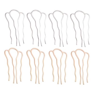 Beatifufu 8pcs Diy Hair Adornments Hair Combs and Accessories Vintage Clips for Women Girls Ladies Hanfu Headwear Materials Art Crafts