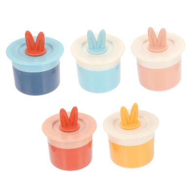 Beatifufu 5pcs Portable Foaming Cleansing Gel Bubbler for Deep Cleaning Handheld Body Wash Maker
