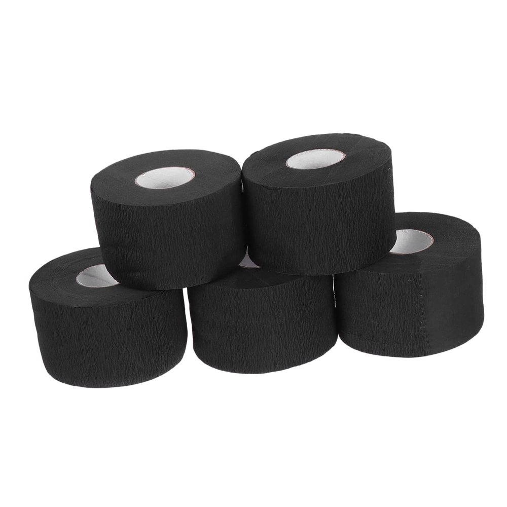 Housoutil Hair Cutting Neck Tape Barber Neck Strips 5pcs Salon Neck Paper Disposable for Safe Dyeing