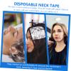 Housoutil Hair Cutting Neck Tape Barber Neck Strips 5pcs Salon Neck Paper Disposable for Safe Dyeing view 3