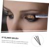 minkissy 3pcs Dual-use Eyeliner and Eyebrow Brushes Handle Angled and Flat Design for Precision Makeup Application for Women Eye Makeup Routine view 4